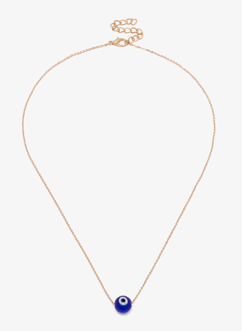 Ginger Evil Eye Detail Layered Necklaces - Image 3